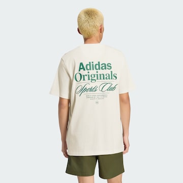 ADIDAS ORIGINALS - Camiseta 'Sport Club' en blanco: frente