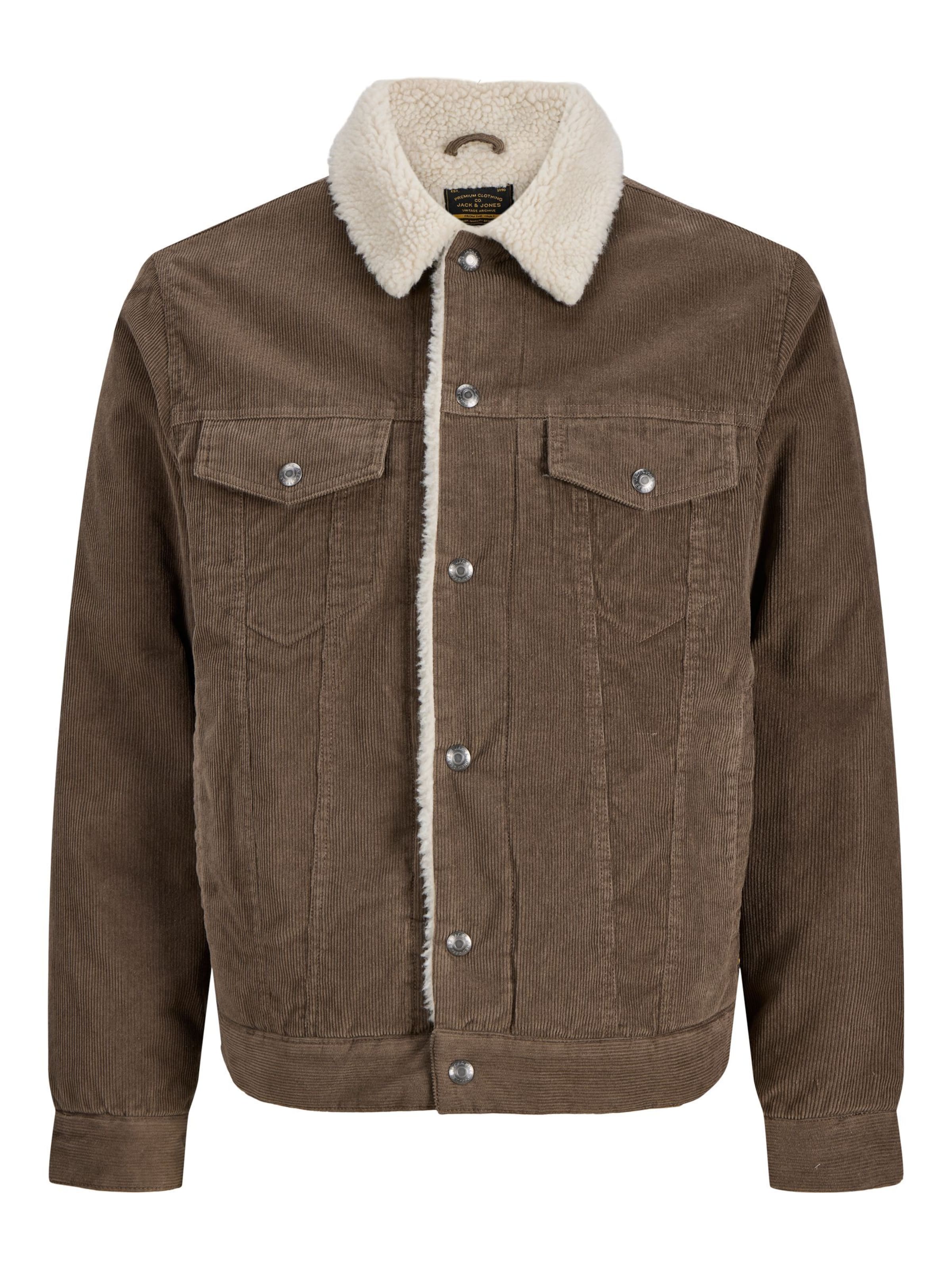 JACK & JONES Between-season jacket 'JPRBLUCONNOR' in Brown: front