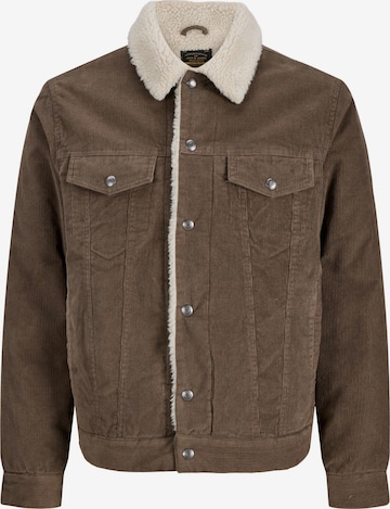 JACK & JONES Between-Season Jacket 'JPRBLUCONNOR' in Brown: front