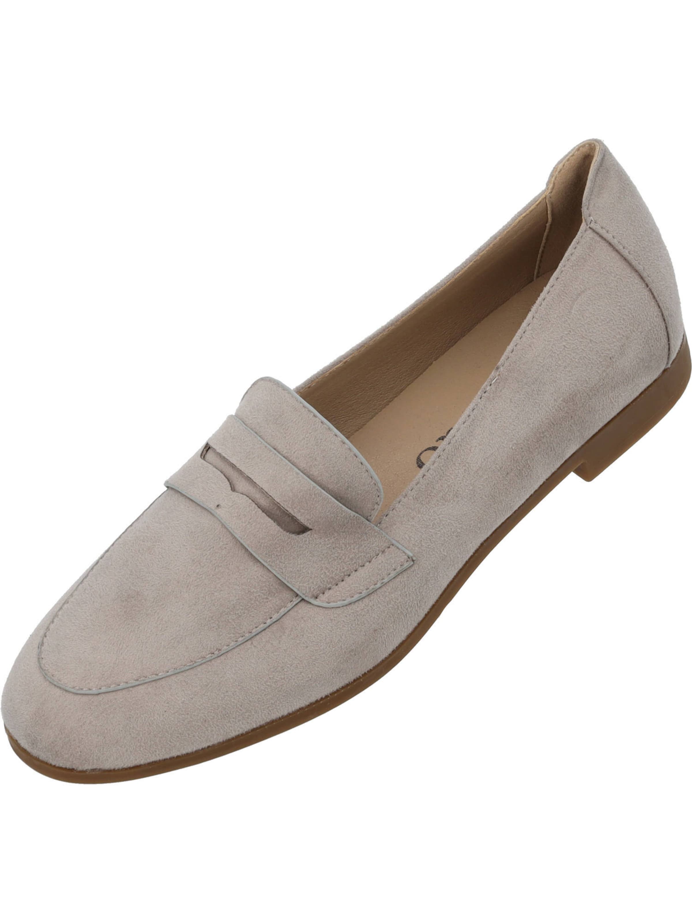 Palado Mokassin 'Arselaus' in Grau: Vorderseite