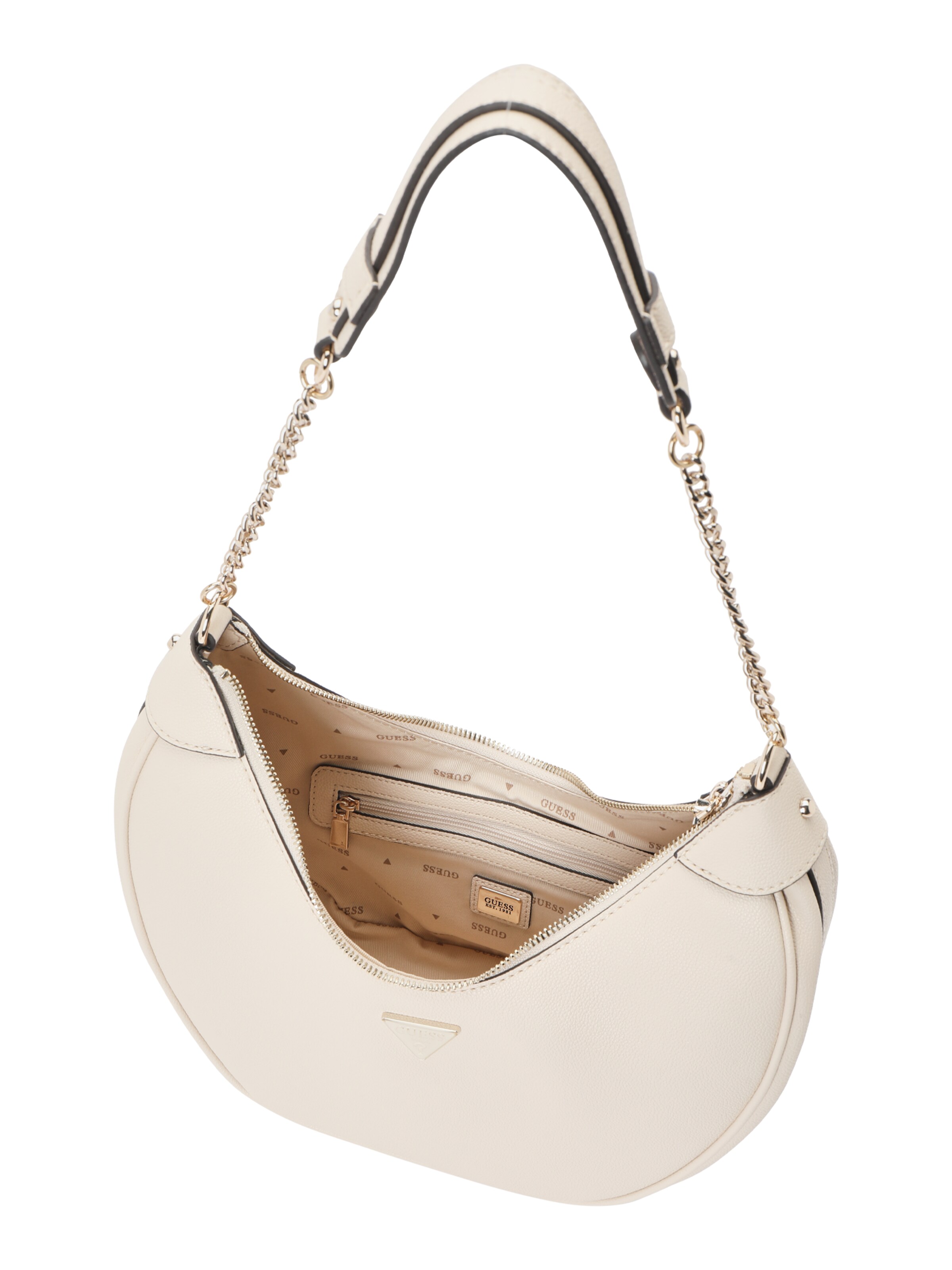 Borsa a spalla 'Fedora' di GUESS in beige