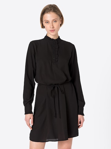 JDY Shirt Dress 'MELISA' in Black: front