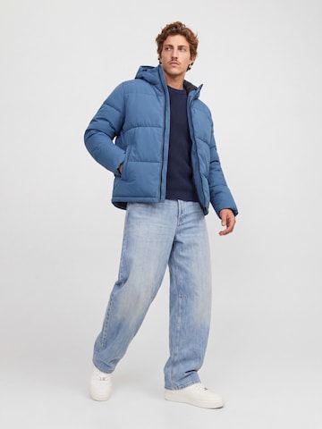 JACK & JONES Vinterjacka 'JJGALAXY' i blå
