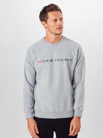 pilka Denim Project Standartinis modelis Megztinis be užsegimo: priekis