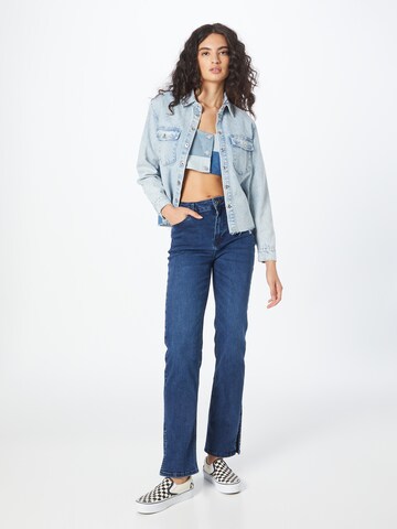 PULZ Jeans Regular Jeans in Blau