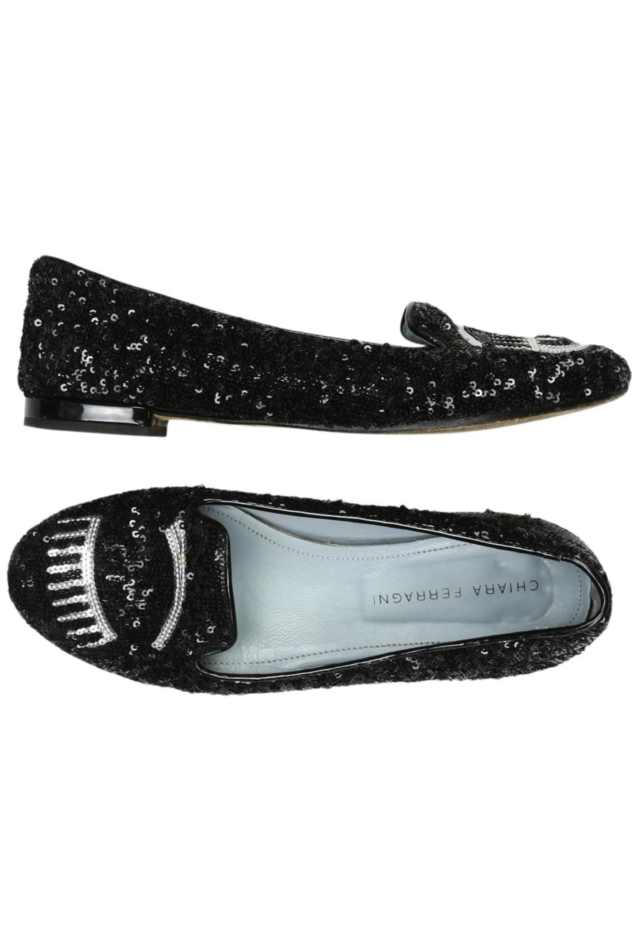 Chiara Ferragni Ballerina in 37 in schwarz, Produktansicht