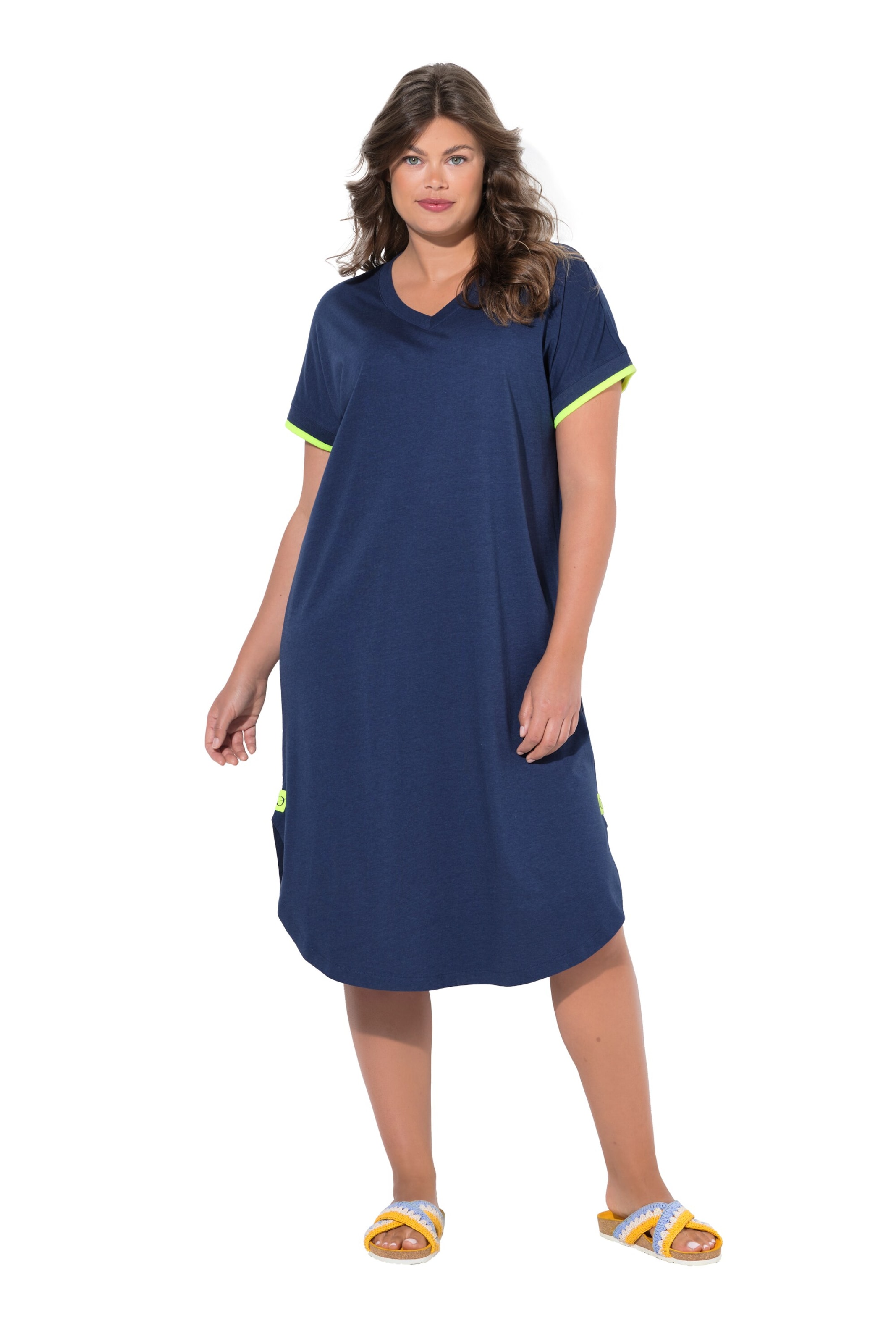 LAURASØN Jurk in Blauw: voorkant