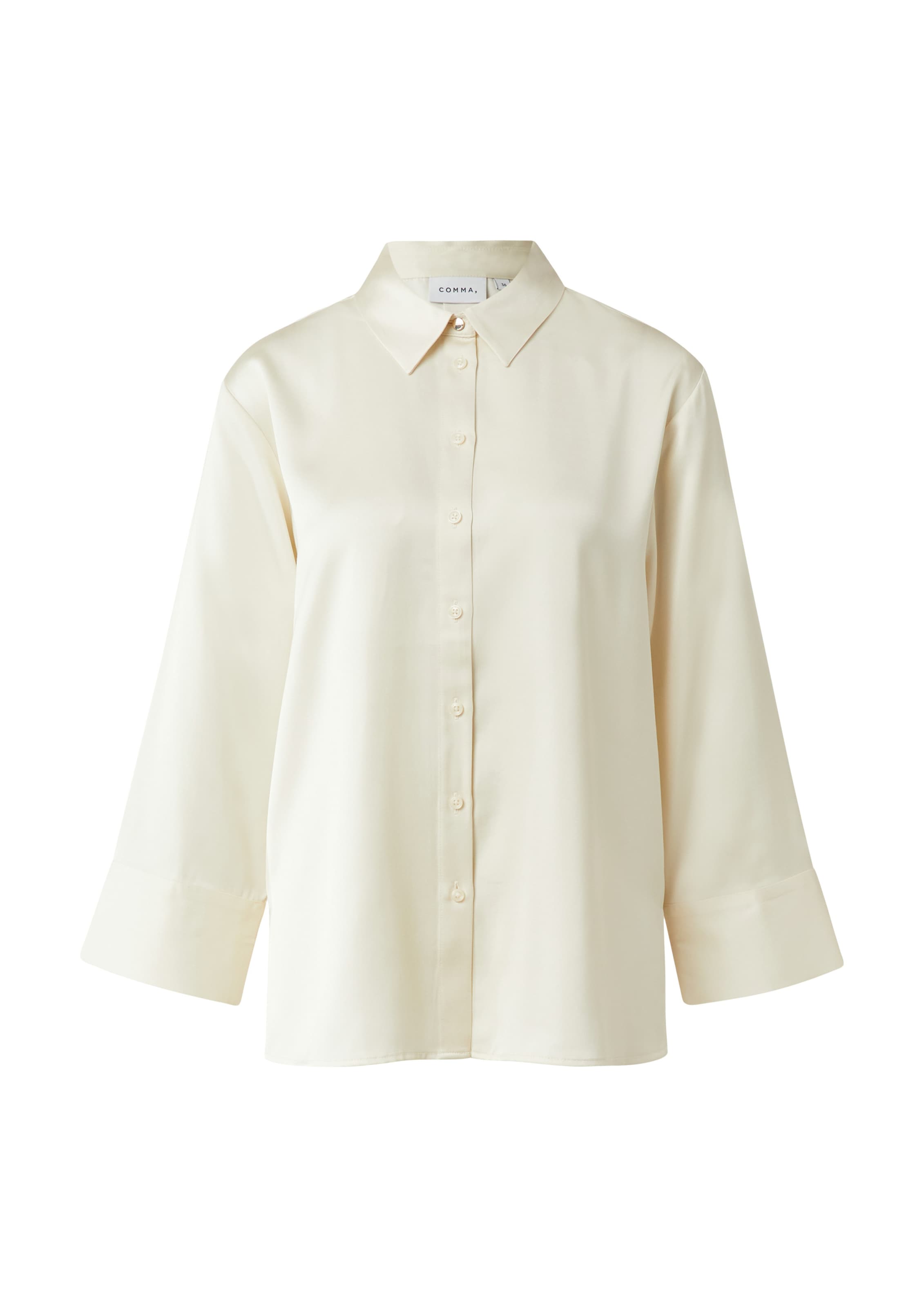 COMMA Blouse in de kleur Crème, Productweergave