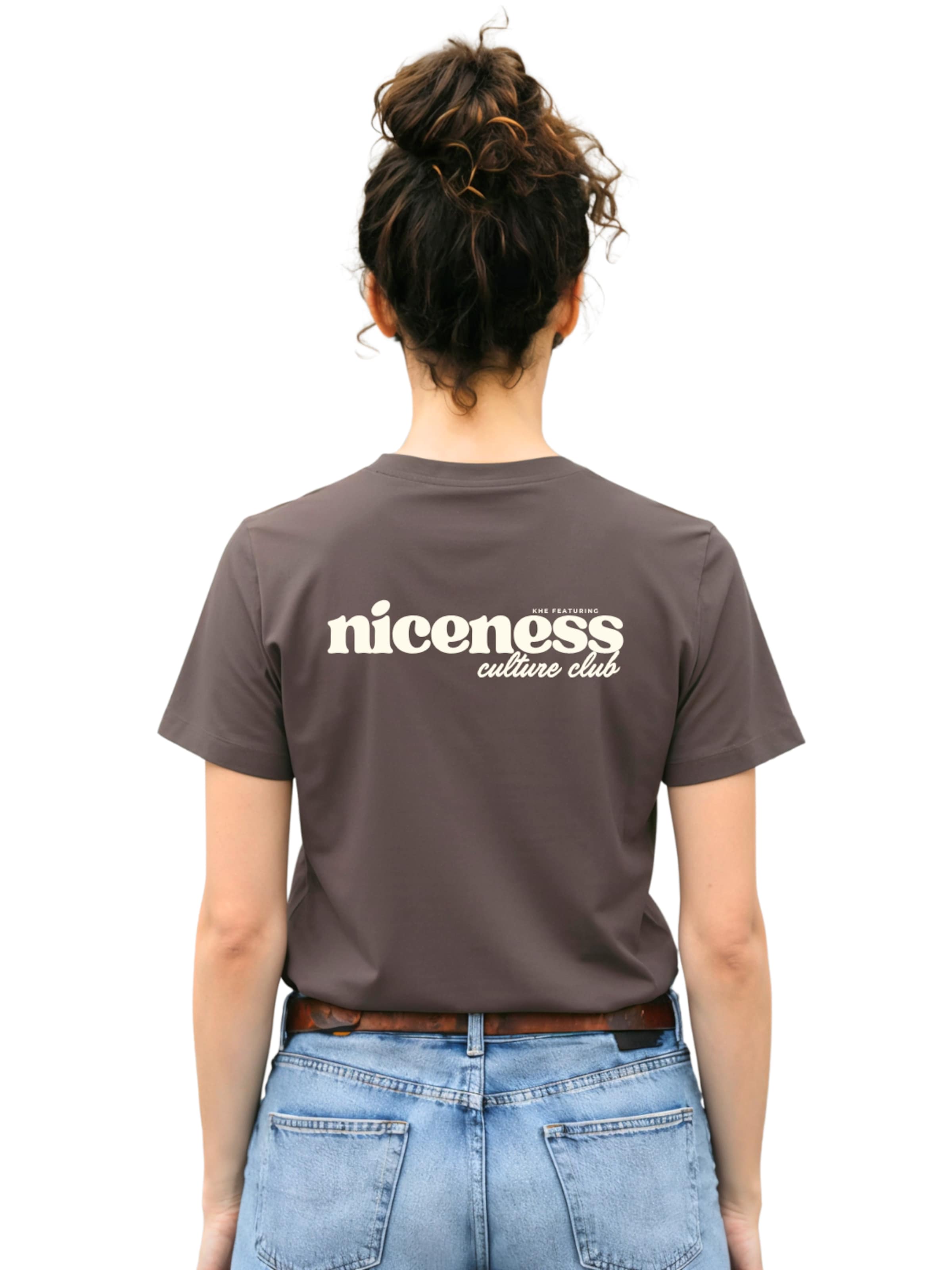 kleiderhelden Shirt 'kheTee, made from regenerative cotton'‌ in Grau