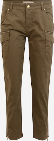 MOS MOSH Regular Cargo Pants in Green: front