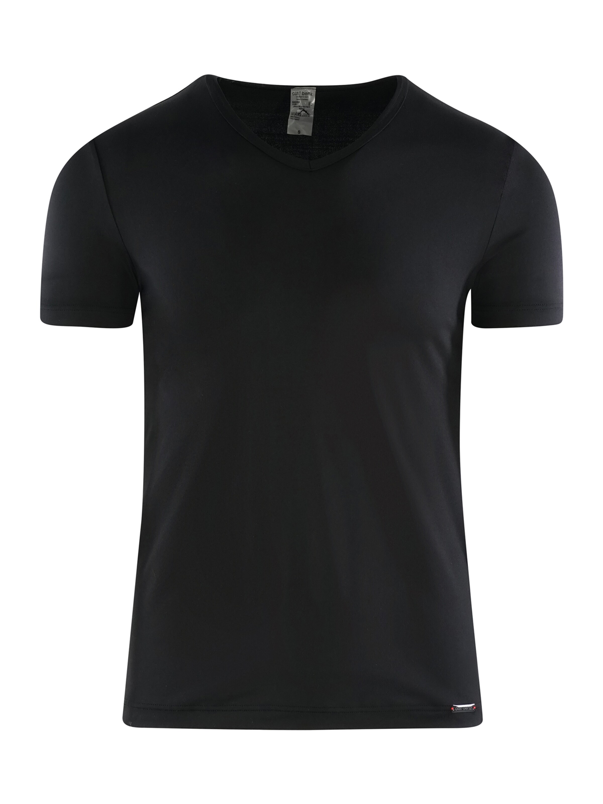 Olaf Benz - Camiseta térmica ' V-Neck RED 2059 ' en negro: frente