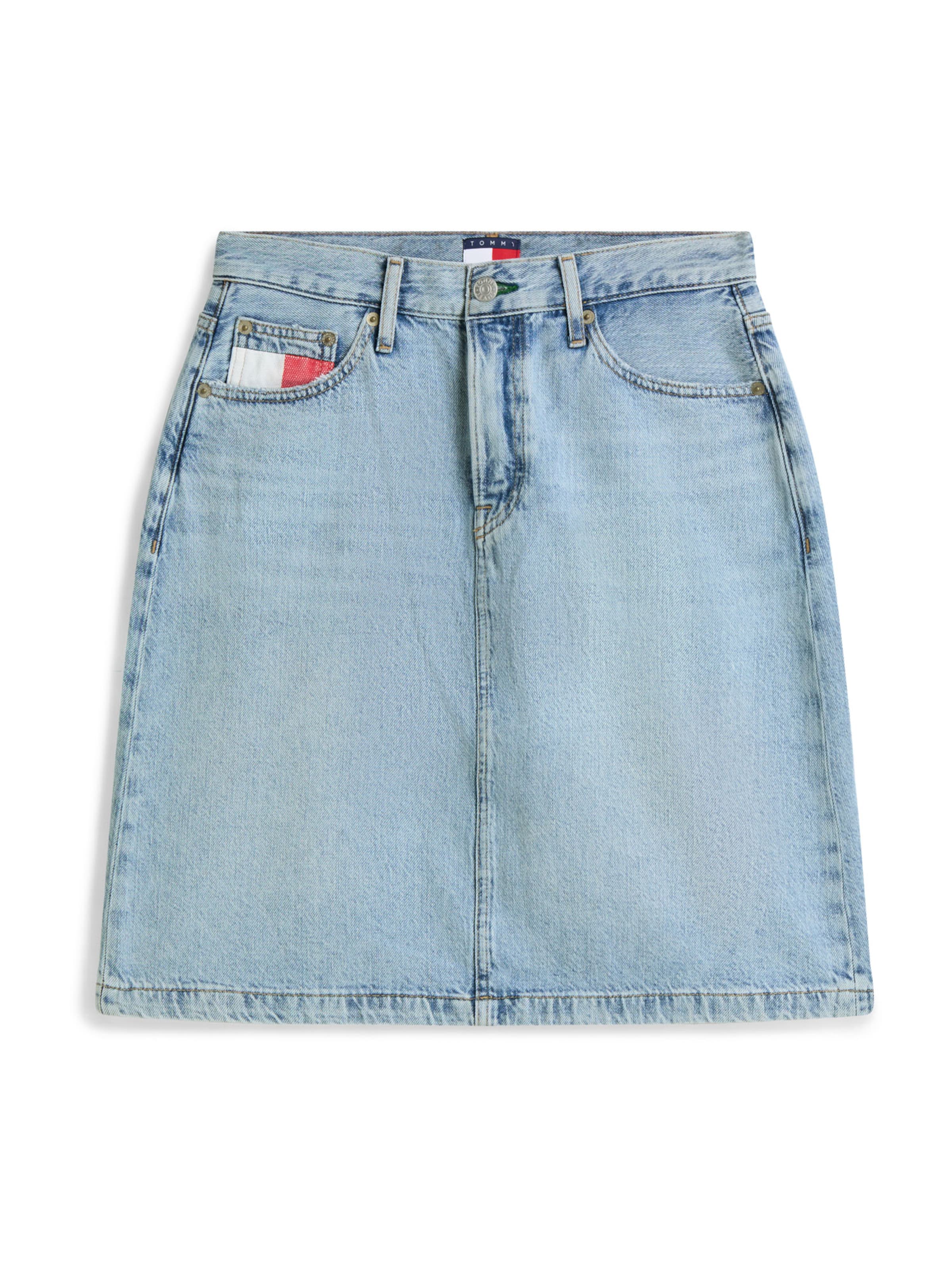 Tommy Jeans Φούστα 'CLAIRE' σε μπλε: μπροστά