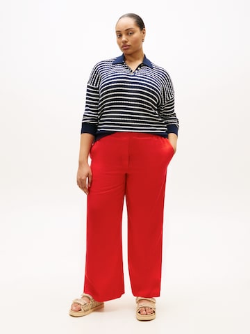 Pullover di Tommy Hilfiger Curve in blu