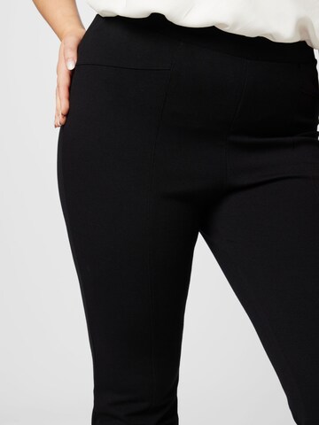 Dorothy Perkins Curve Skinny Leggings 'Seam' in Zwart