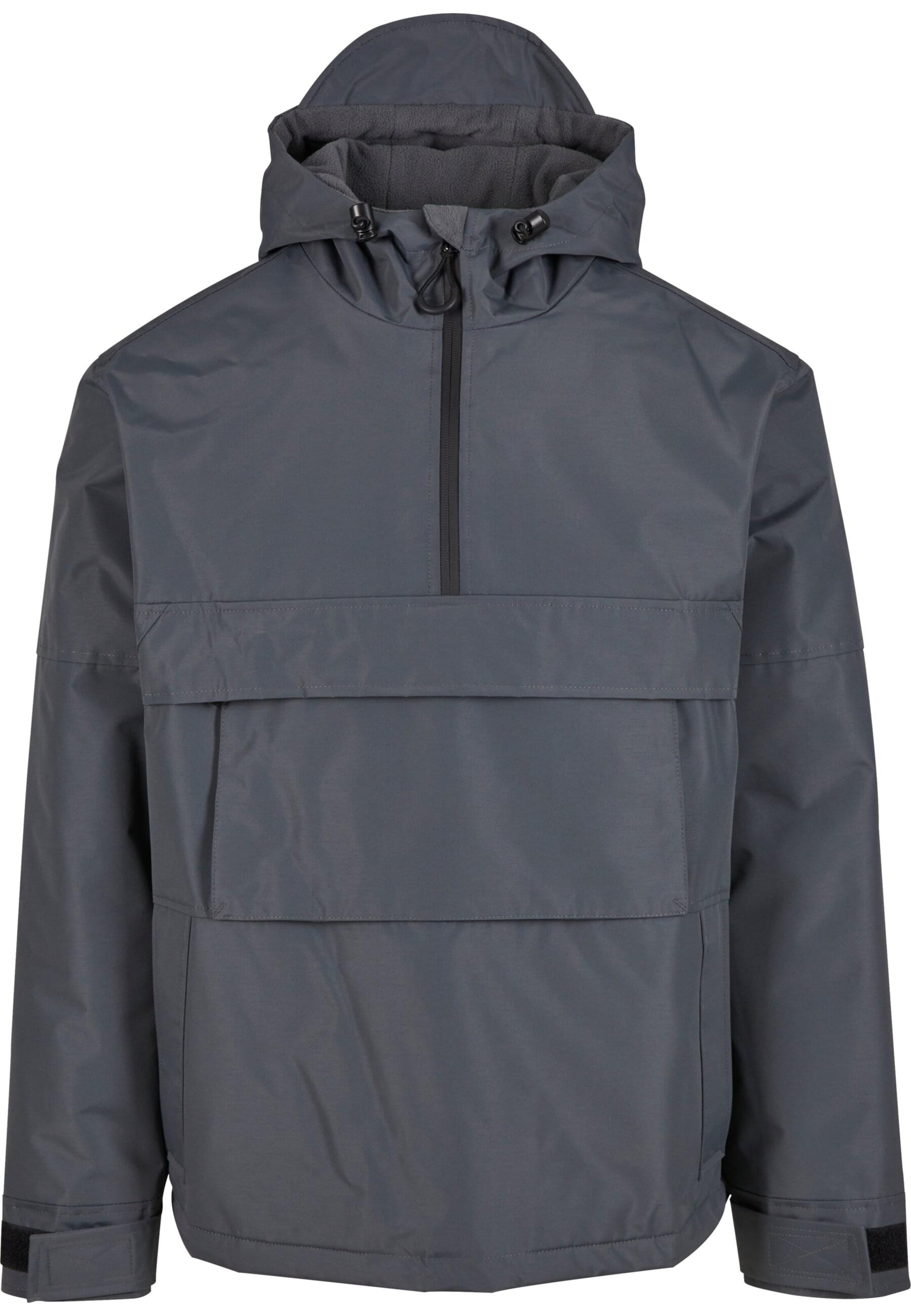 Brandit Between-season jacket in Grey: front