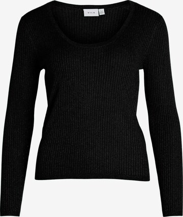 VILA Sweter 'ANTA' w kolorze czarny: przód
