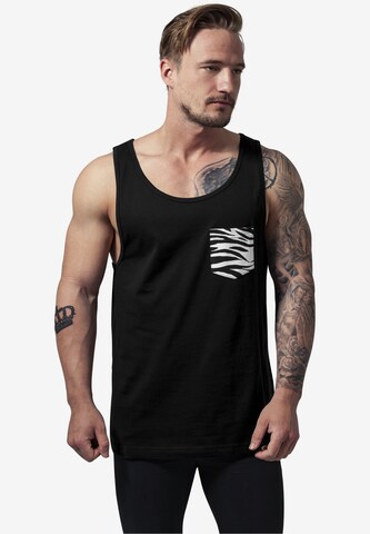 Urban Classics Tanktop in Schwarz: predná strana