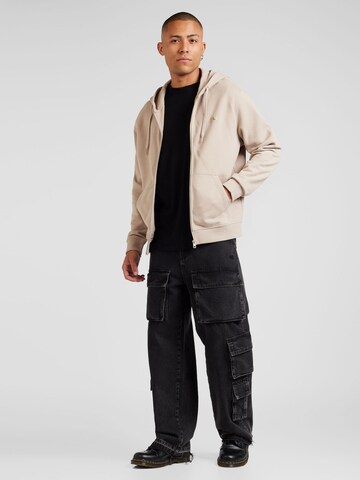 Calvin Klein Jeans Jopa na zadrgo | bež barva
