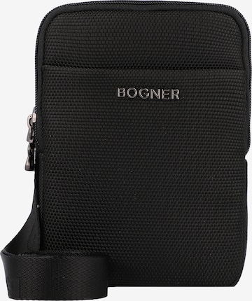 Borsa a tracolla di BOGNER in nero: frontale