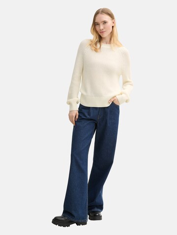 TOM TAILOR DENIM Trui in Wit