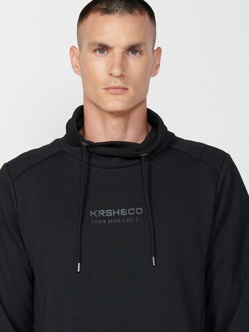 KOROSHI Sweatshirt in Black