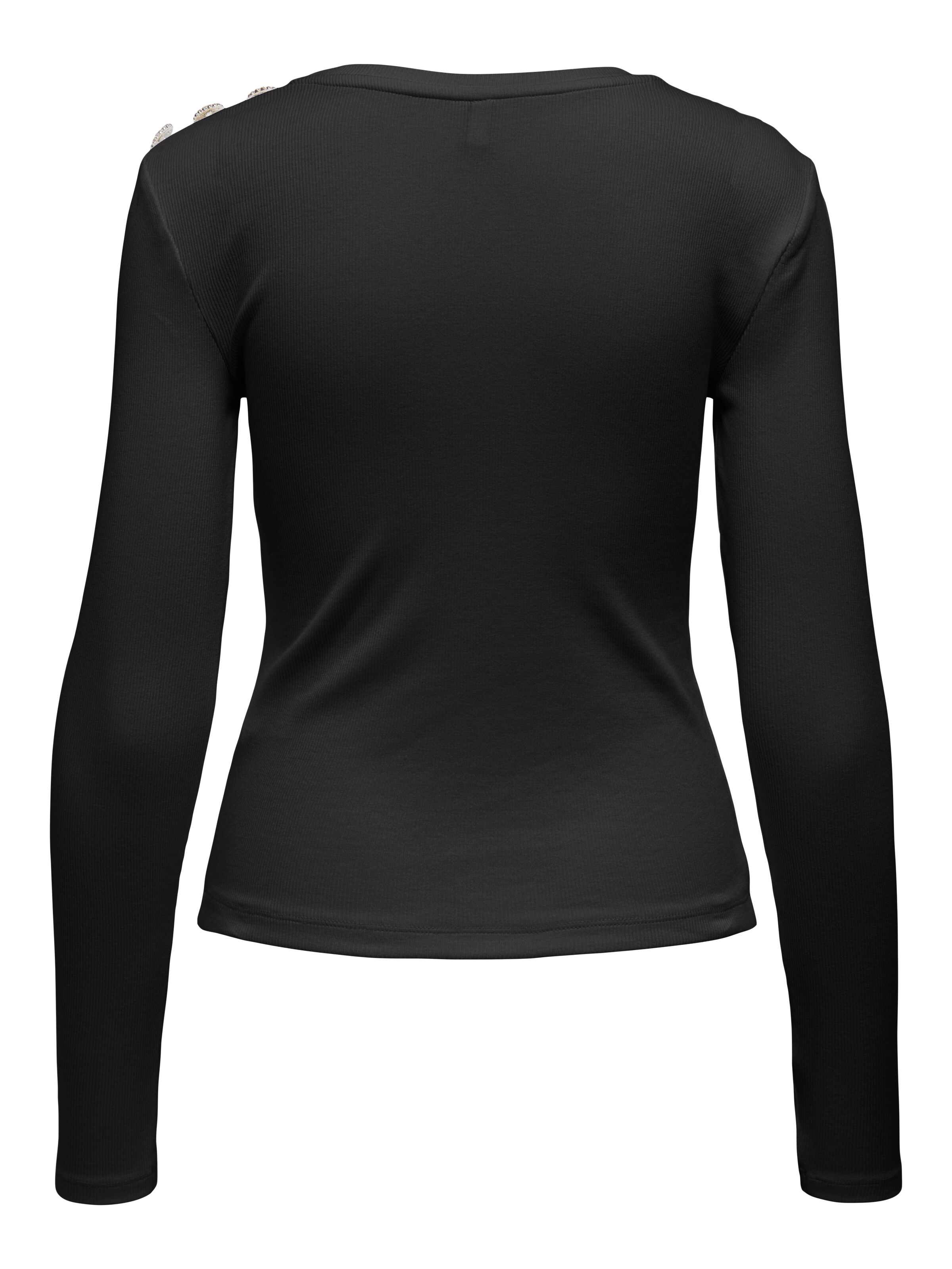 ONLY Shirt in Schwarz