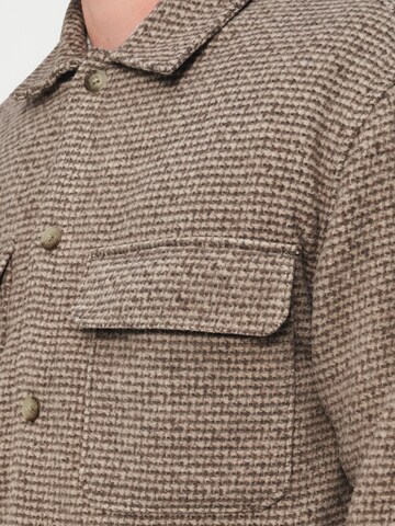 Giacca di mezza stagione di Abercrombie & Fitch in grigio