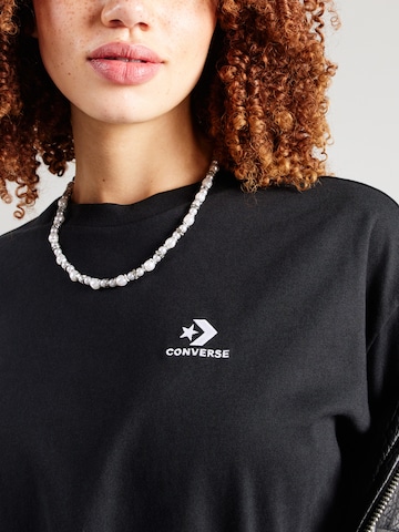 CONVERSE Koszulka w kolorze czarny