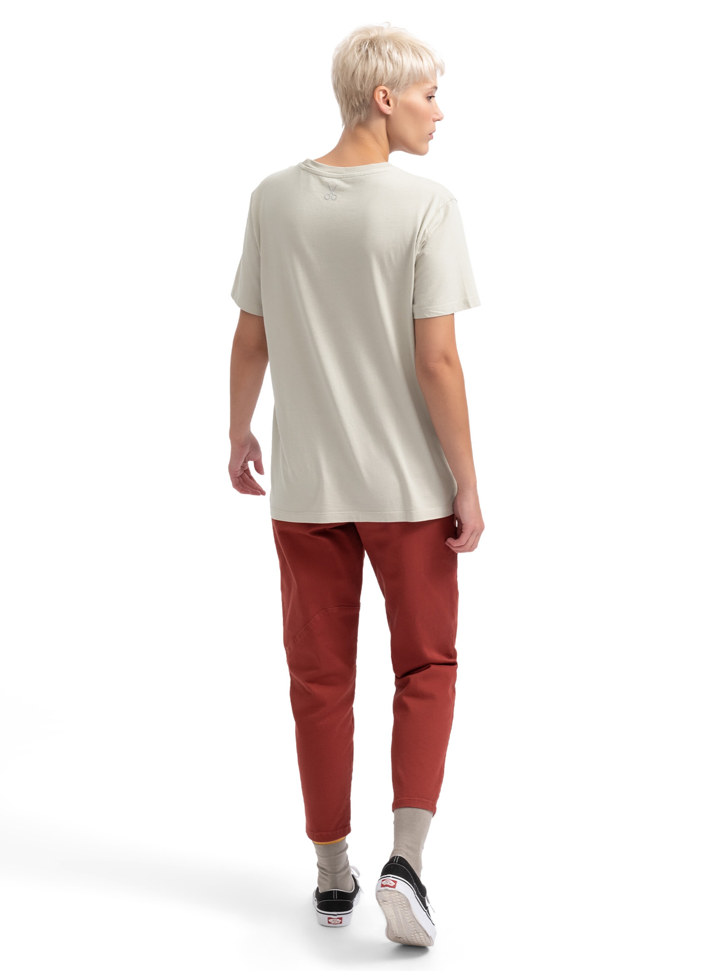 T-Shirt 'Tekbant' Kaft en beige
