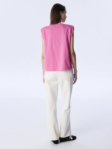 T-shirt Twist en rose
