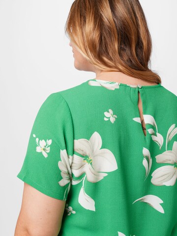 ONLY Carmakoma Blouse in Green