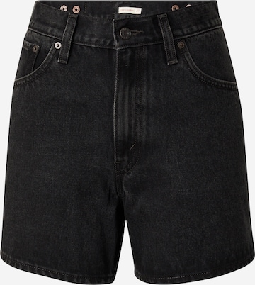 juoda LEVI'S ® Standartinis Džinsai 'Cinch Mid-Thigh Short': priekis