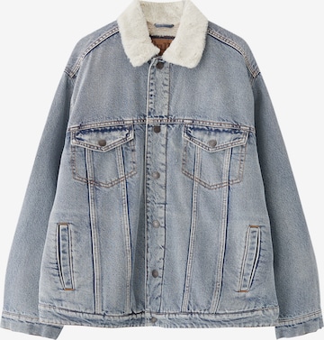 Pull&Bear Between-season jacket in Blue: front