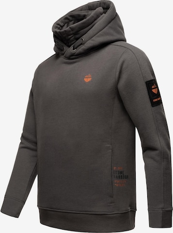 STONE HARBOUR - Sudadera 'Emilio Eduardo' en gris