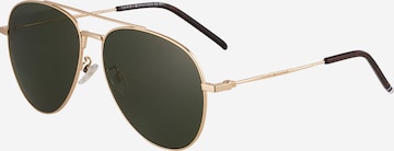 TOMMY HILFIGER Zonnebril '1896/F/S' in Goud: voorkant