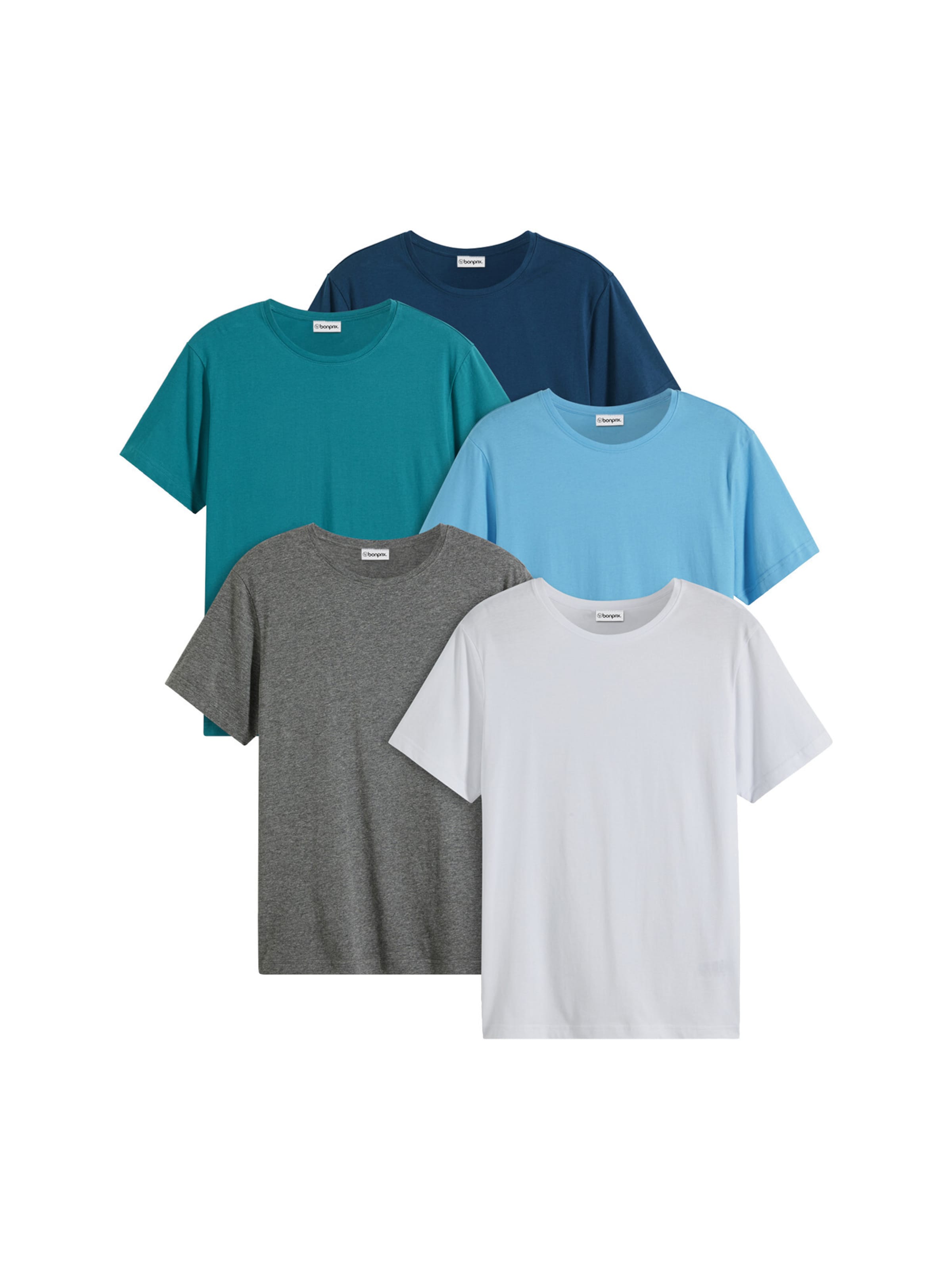 bonprix Shirt in Blauw: voorkant