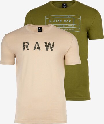 G-Star RAW Tričko – béžová