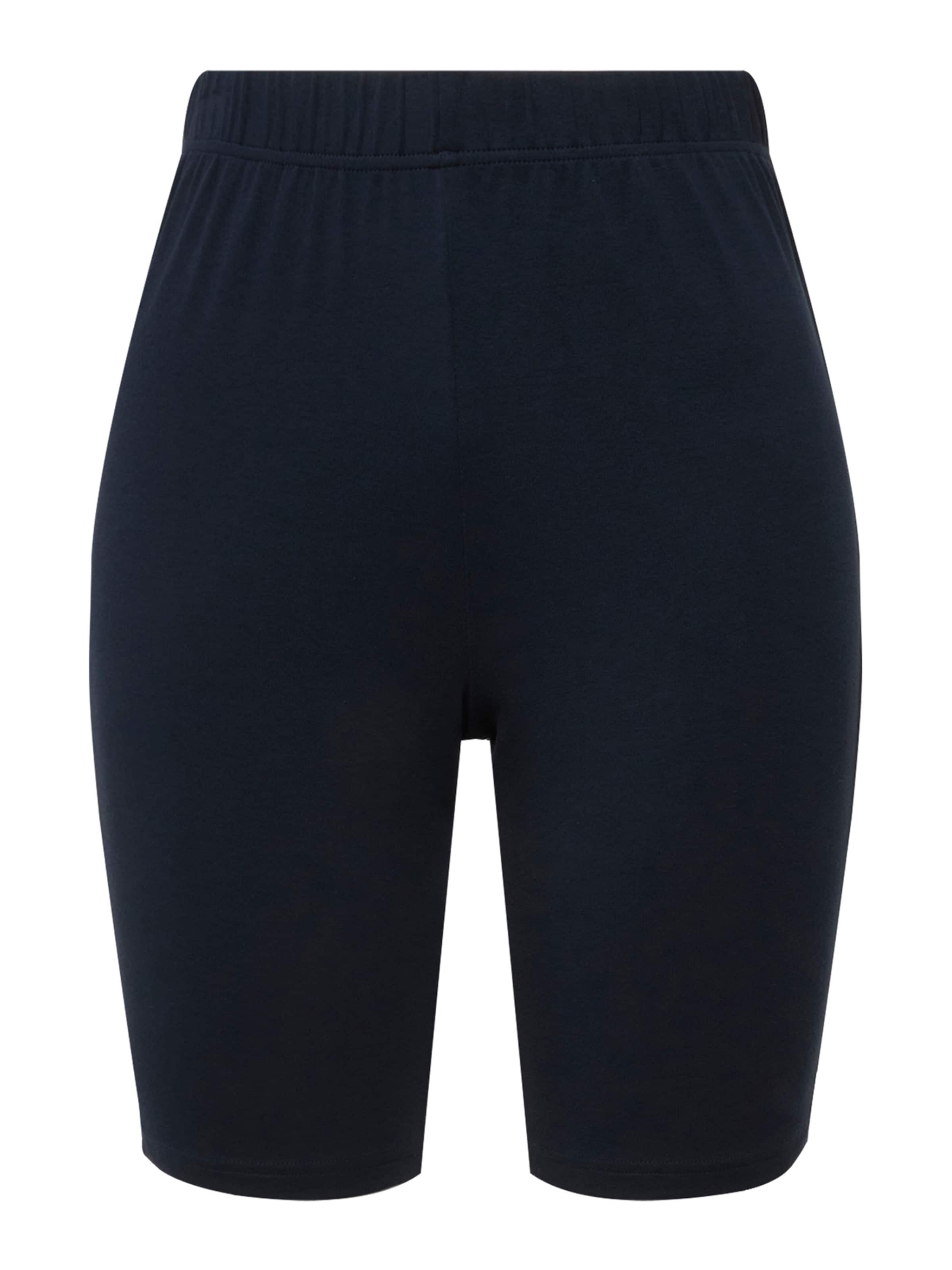 Ulla Popken Skinny Shorts in Blau: Vorderseite