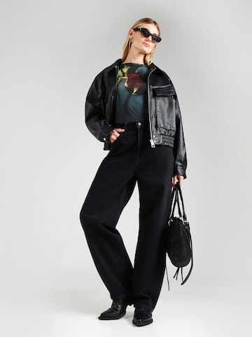Kings Of Indigo Loosefit Jeans 'LEILA' in Zwart