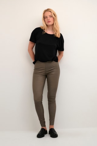 KAREN BY SIMONSEN Skinny Broek 'Meme' in Bruin