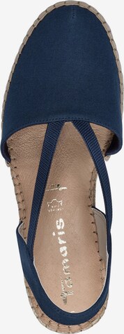 TAMARIS - Zapatos destalonado en azul