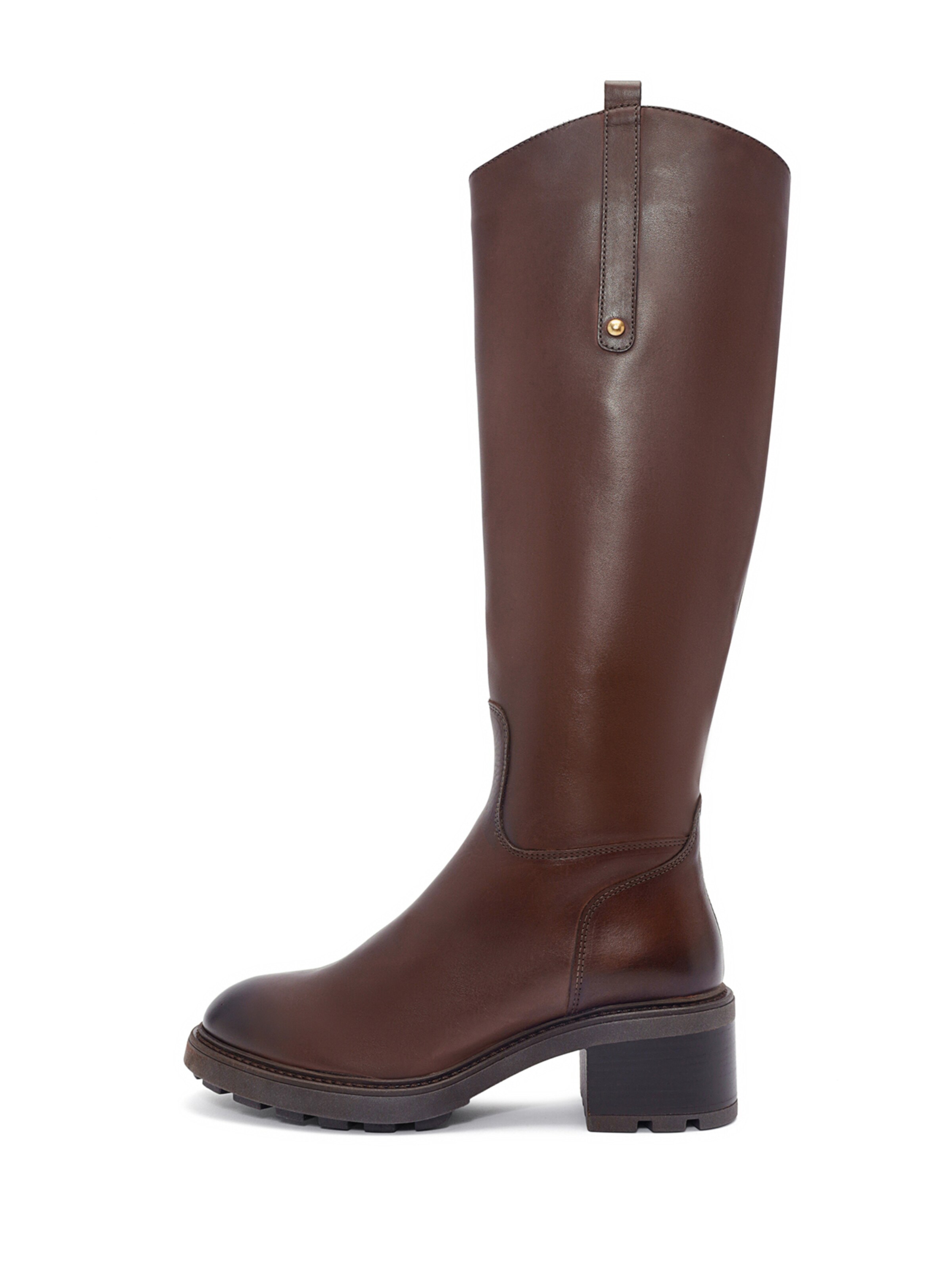 Derimod Boots in Brown: front