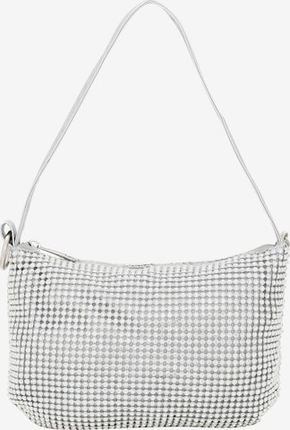 FELIPA Handbag in Silver: front