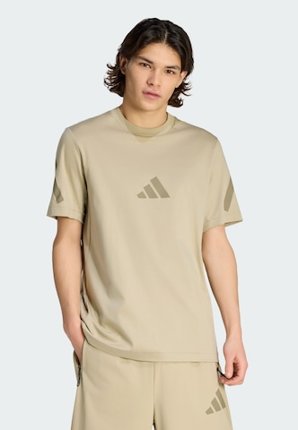 ADIDAS SPORTSWEAR Funktionsshirt 'Z.N.E' in Beige: Vorderseite