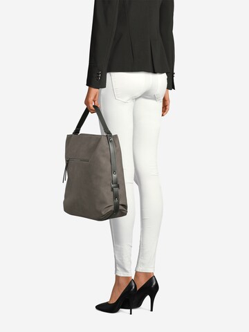 TOM TAILOR Shoulder Bag 'GILA' in Grey