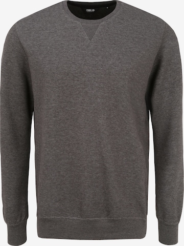 !Solid Sweatshirt 'Temet' in Grey: front