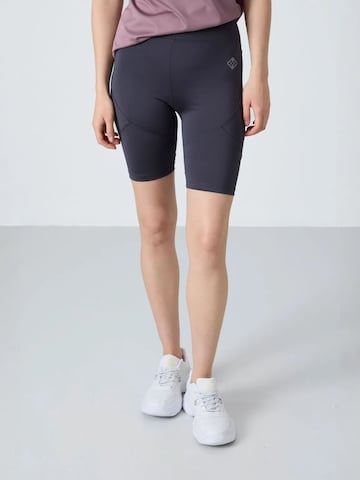 Tommy Life - Tapered Leggings 'Gamaschen' em cinzento