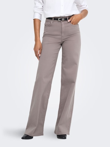 ONLY Wide Leg Jeans 'ONLMadison Blush' in Grau: Vorderseite