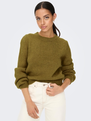 JDY Sweater 'Dinea' in Green: front