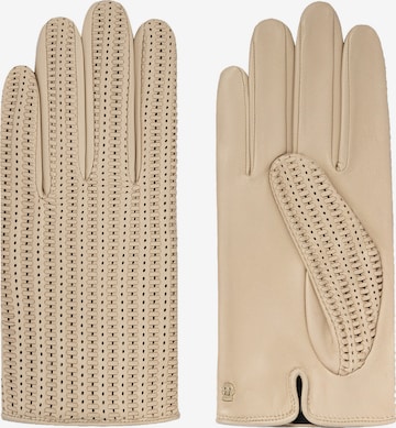 Roeckl Vingerhandschoenen 'Treviso' in Beige: voorkant